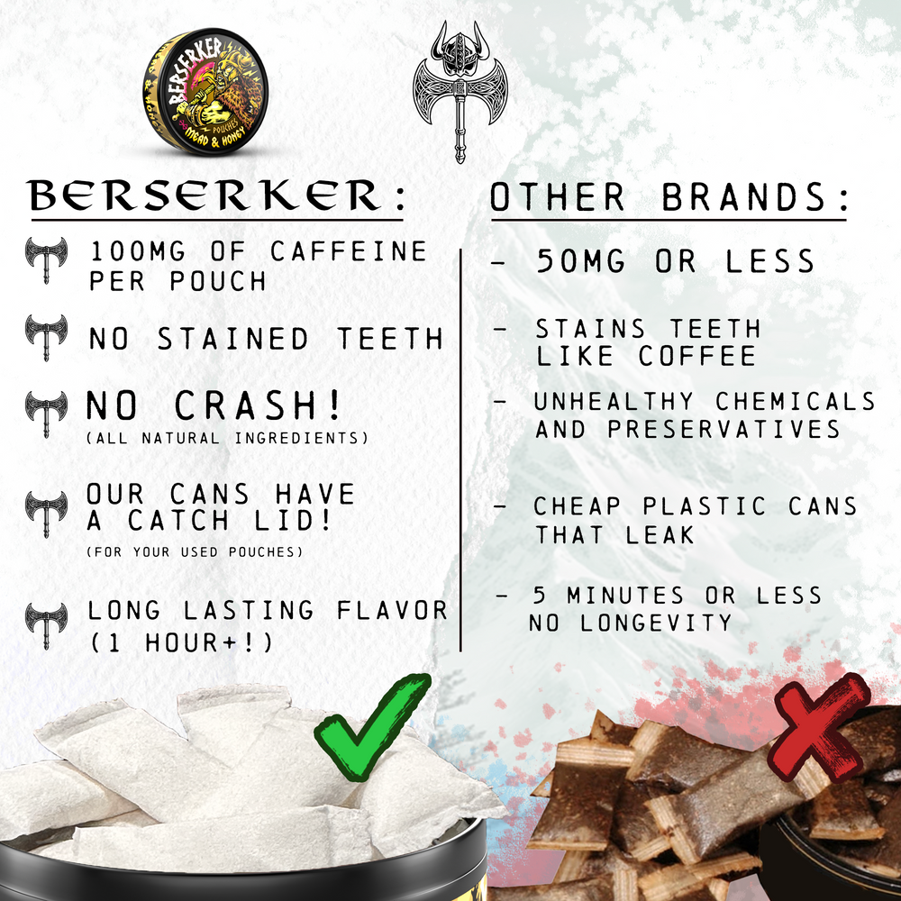 Berserker Mead & Honey Pouches